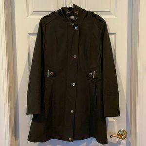 Via Spiga Hooded Raincoat